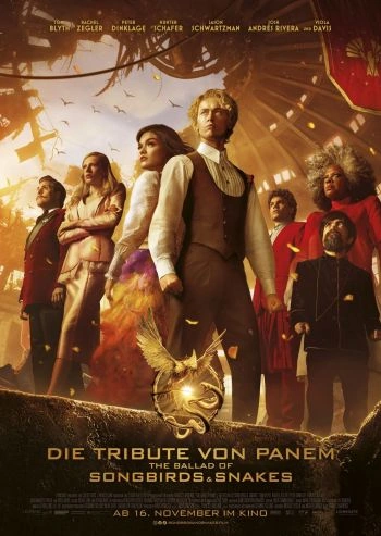 Die Tribute von Panem - The Ballad of Songbirds & Snakes – Filmplakat