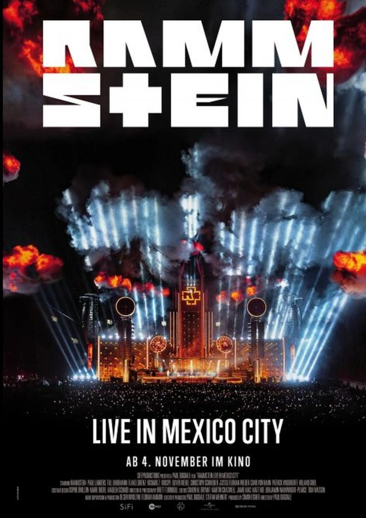 Filmplakat: Rammstein - Live in Mexico City