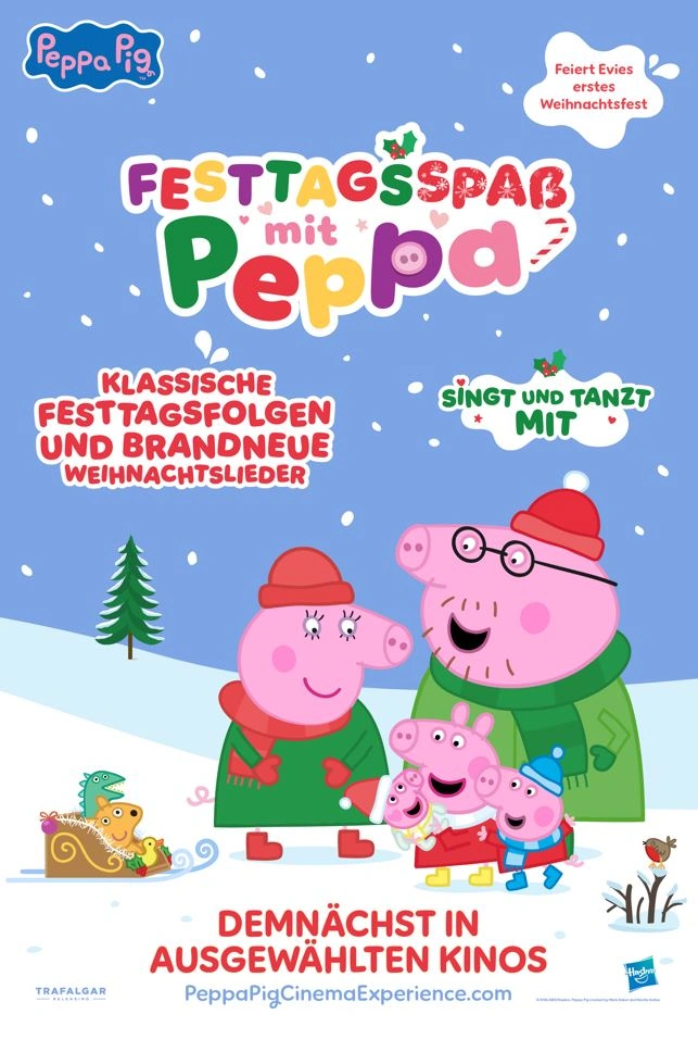 Filmplakat: Festtagsspaß mit Peppa  Das Kinoerlebnis